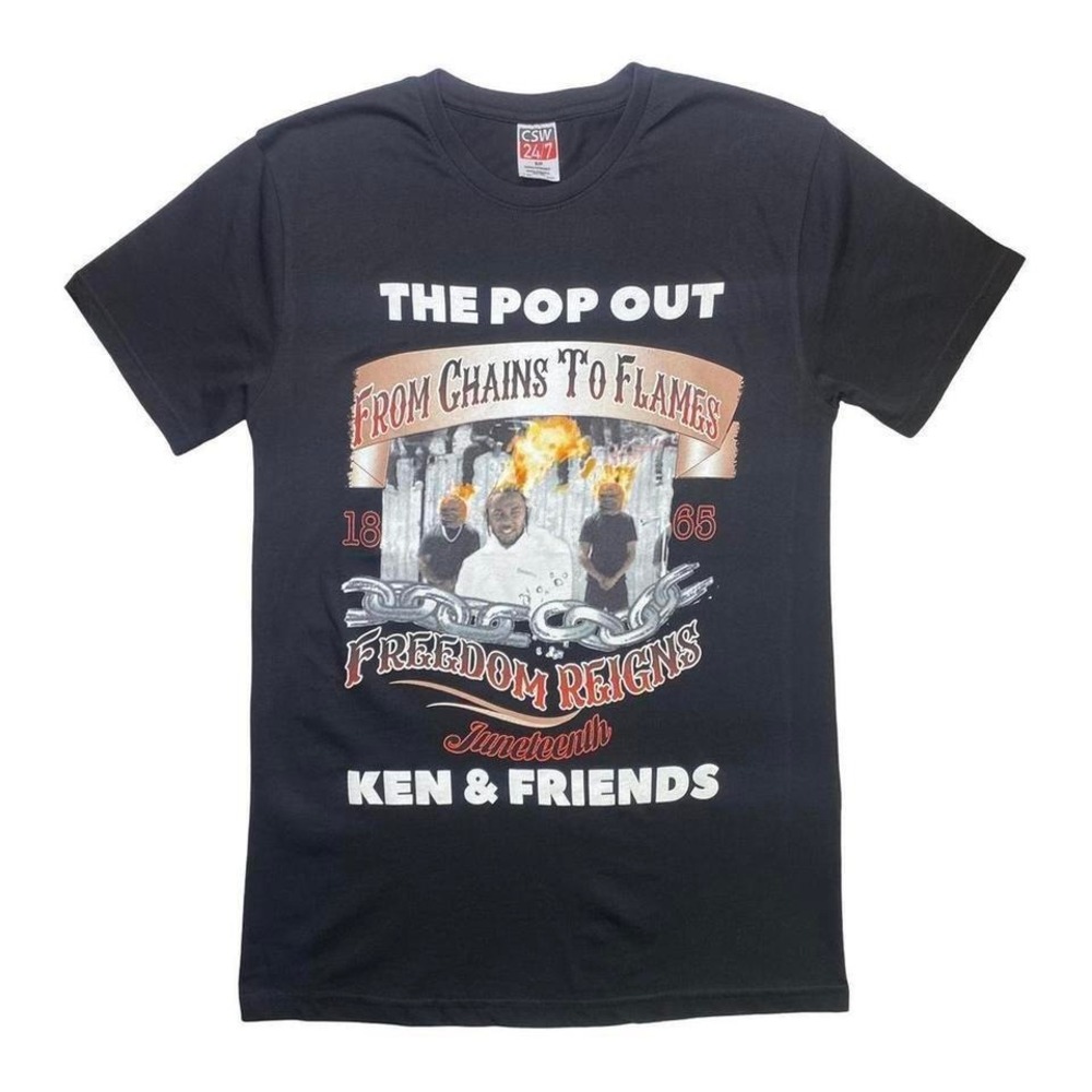 Kendrick Lamar x Ken & Friends - 2024 The Pop Out x Juneteenth concert shirt - Picture 2 of 5